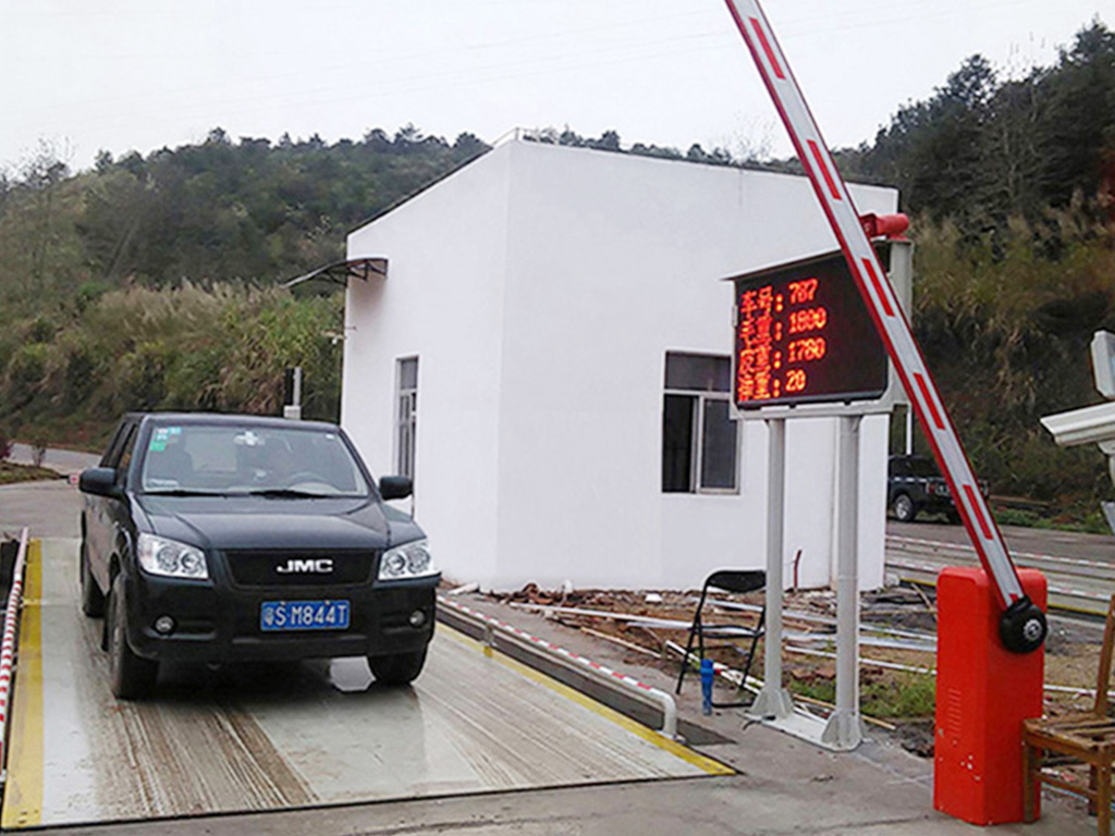 垃圾場專用地磅、無人值守智能化電子汽車衡